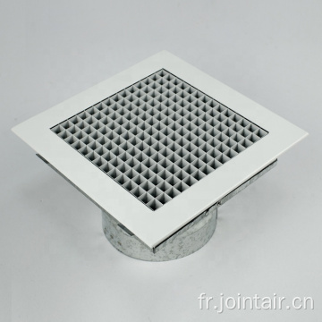 Grille aérienne d&#39;échappement de noyau fixe d&#39;aluminium HVAC